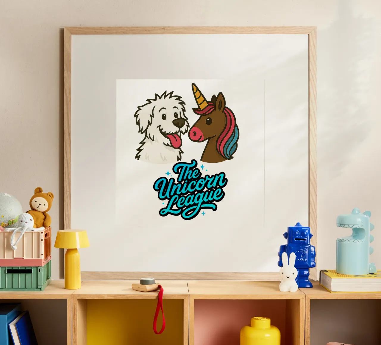 THE UNICORN LEAGUE - The Puppy carta hahnemühle da Vintage Van Gogh