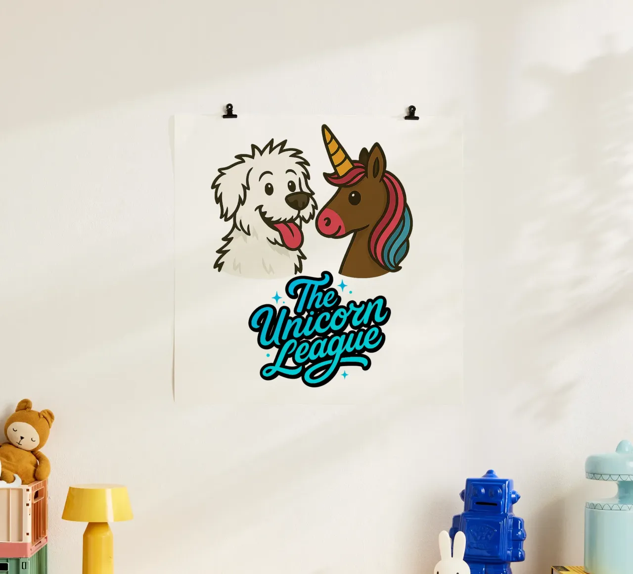 THE UNICORN LEAGUE - The Puppy carta hahnemühle da Vintage Van Gogh