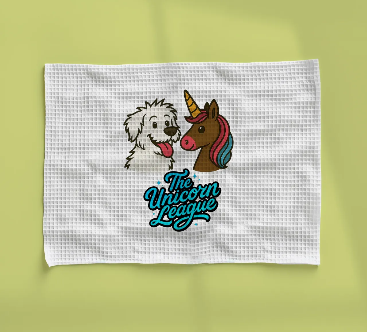 THE UNICORN LEAGUE - The Puppy canovaccio da cucina da Vintage Van Gogh
