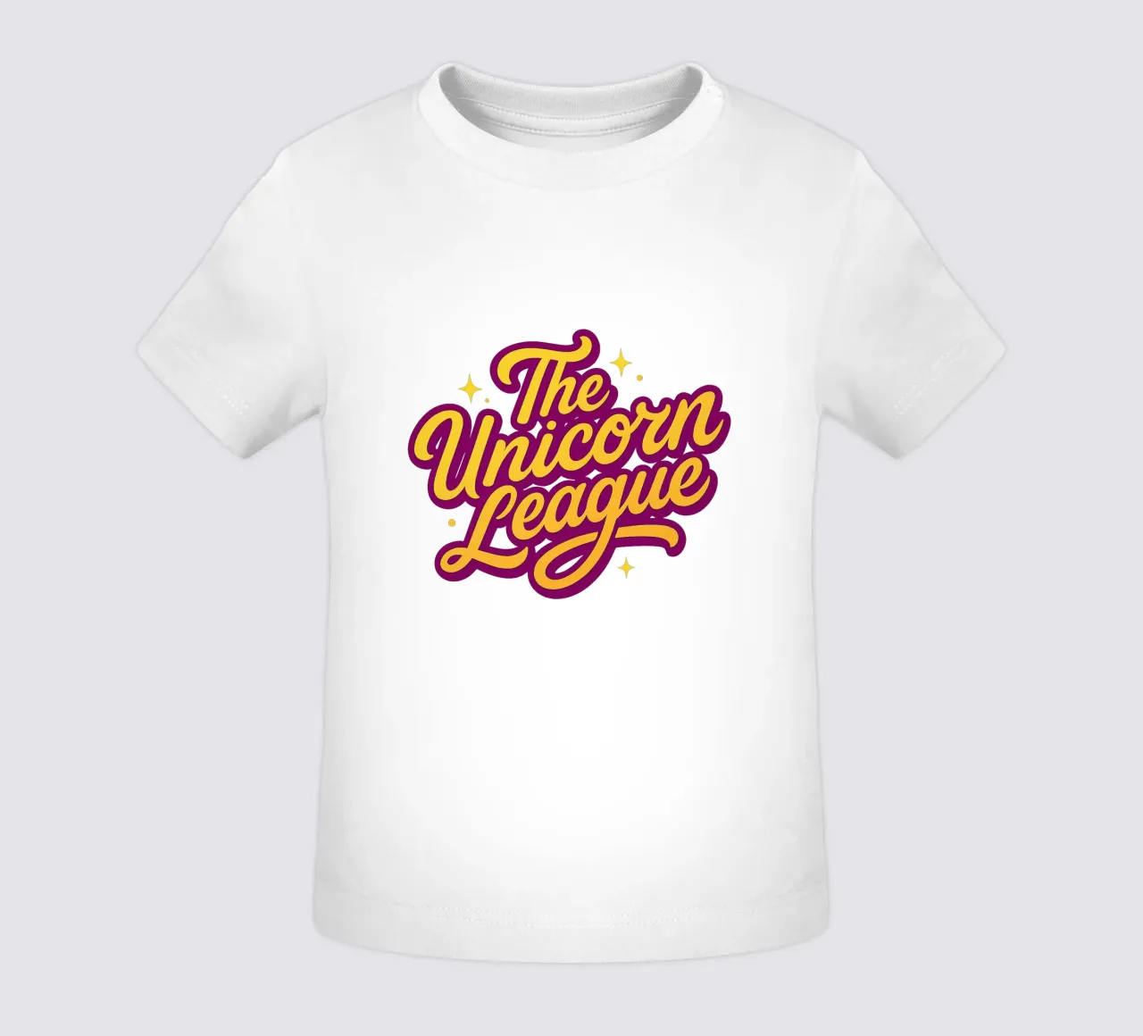 THE UNICORN LEAGUE - Font maglietta neonato da Vintage Van Gogh