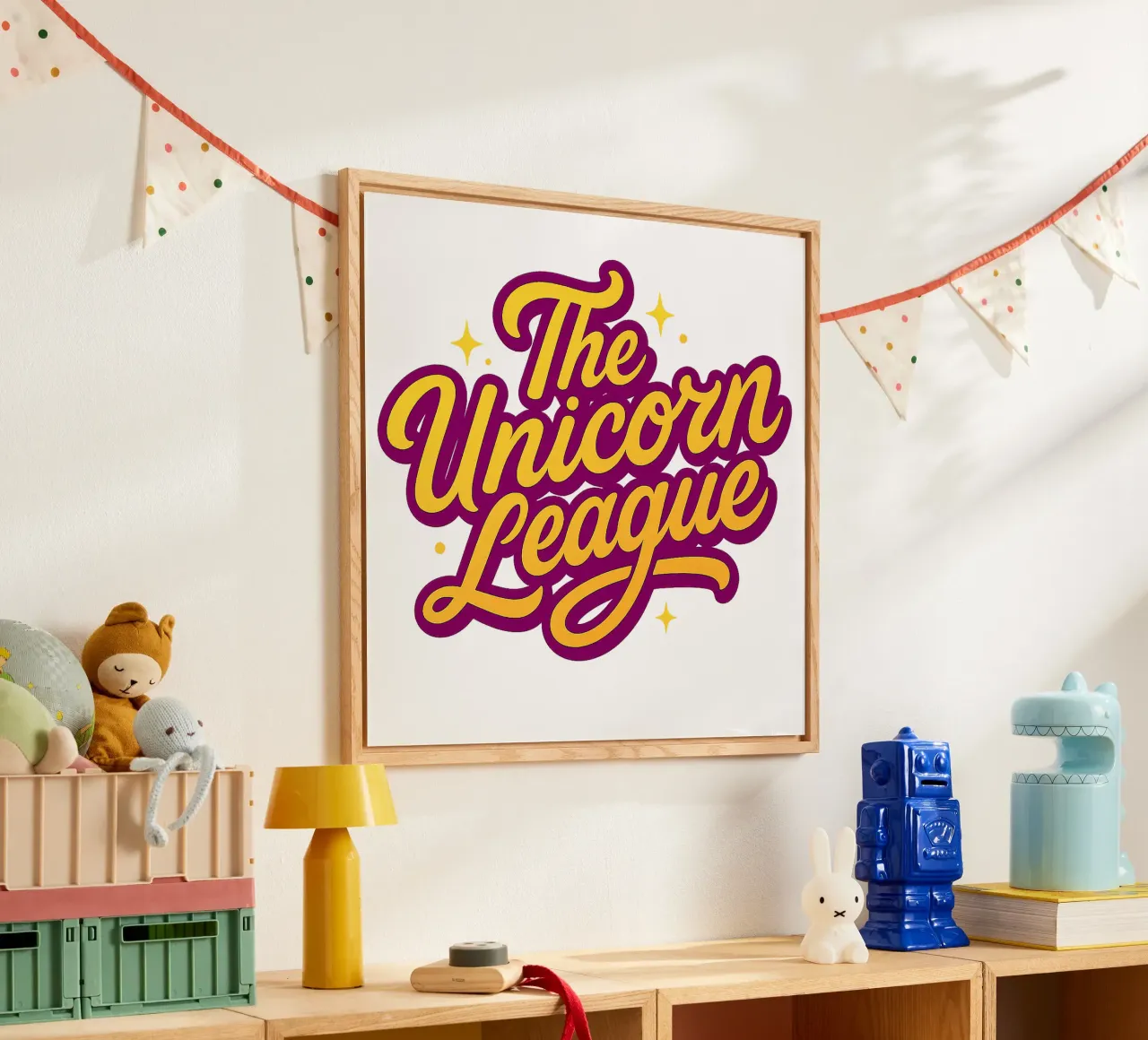 THE UNICORN LEAGUE - Font plexiglass da Vintage Van Gogh