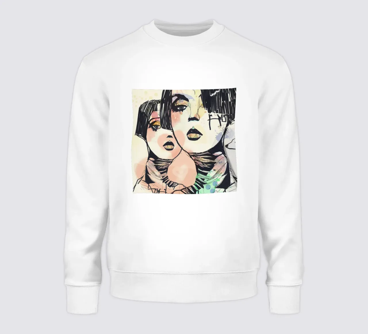 mente contra sudadera de k i m