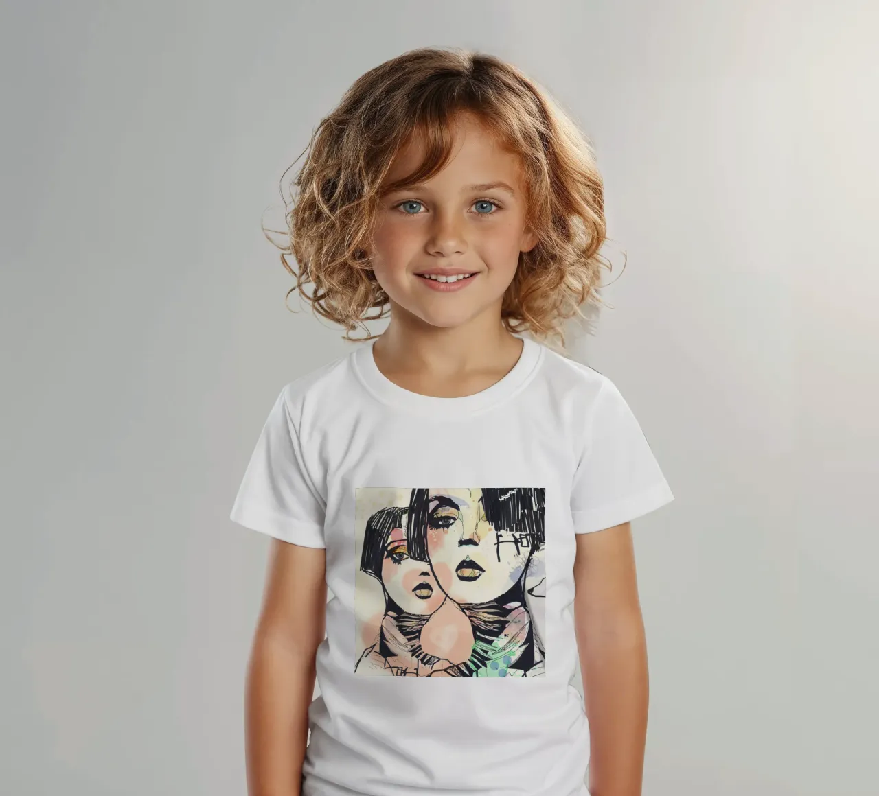 mente contro t-shirt bambini da k i m