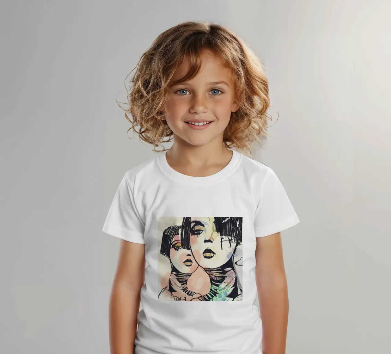 mente contro t-shirt bambini da k i m