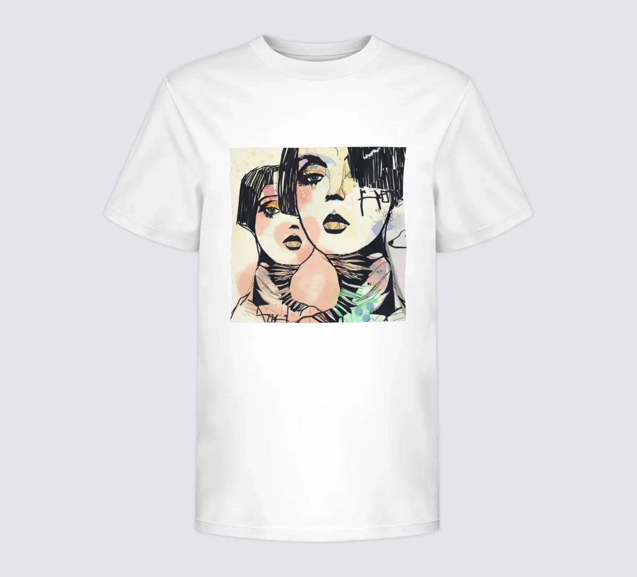 mente contro t-shirt bambini da k i m