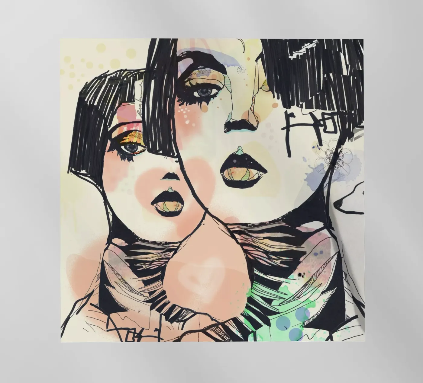 mente contro pellicola backlit da k i m