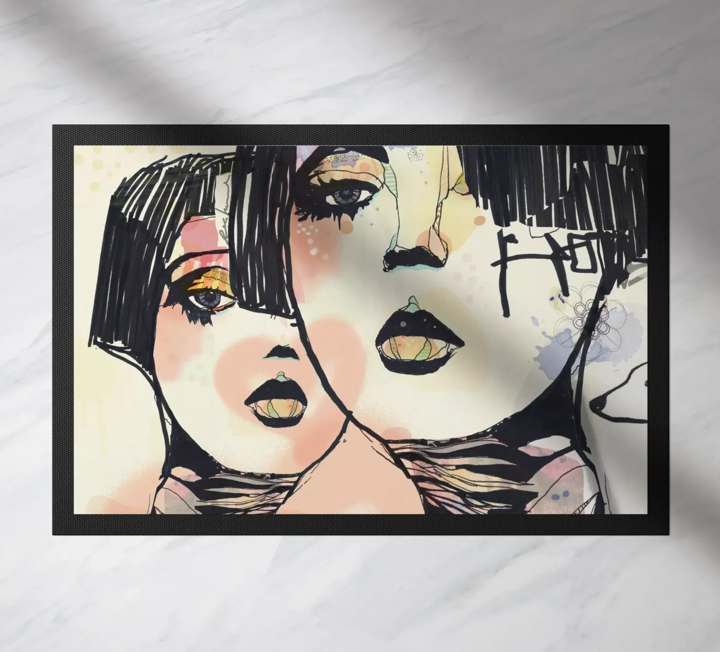 mind against doormat by k i m