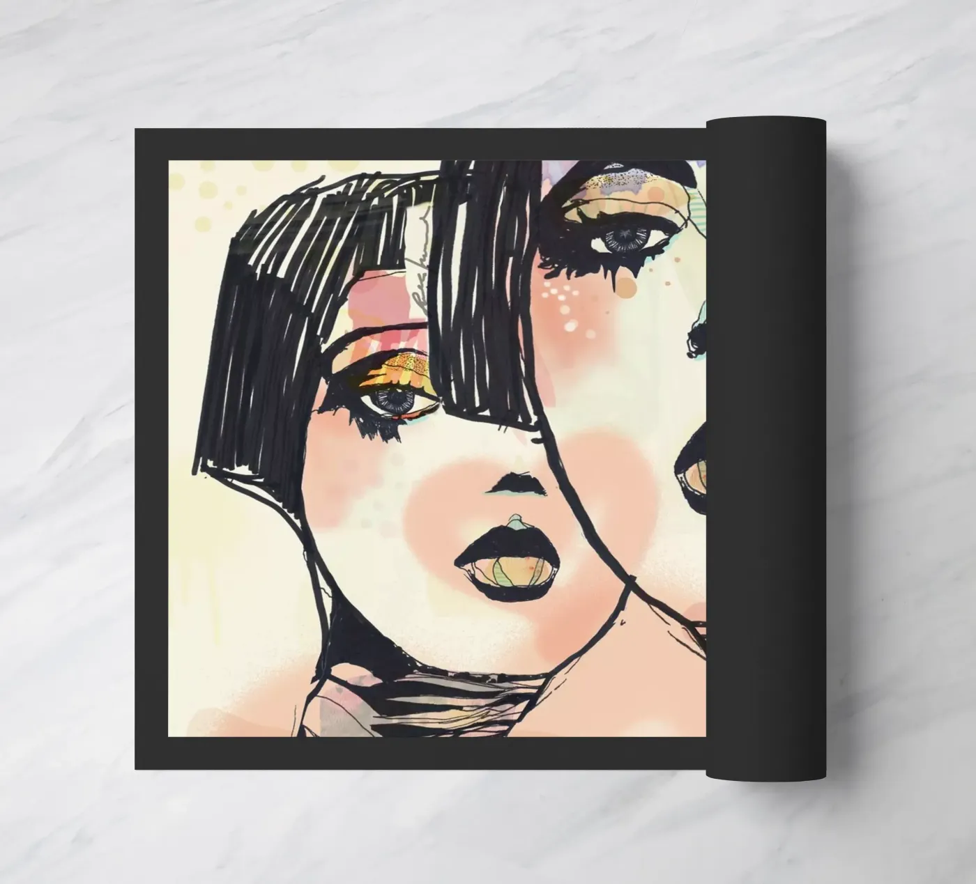 mind against doormat by k i m