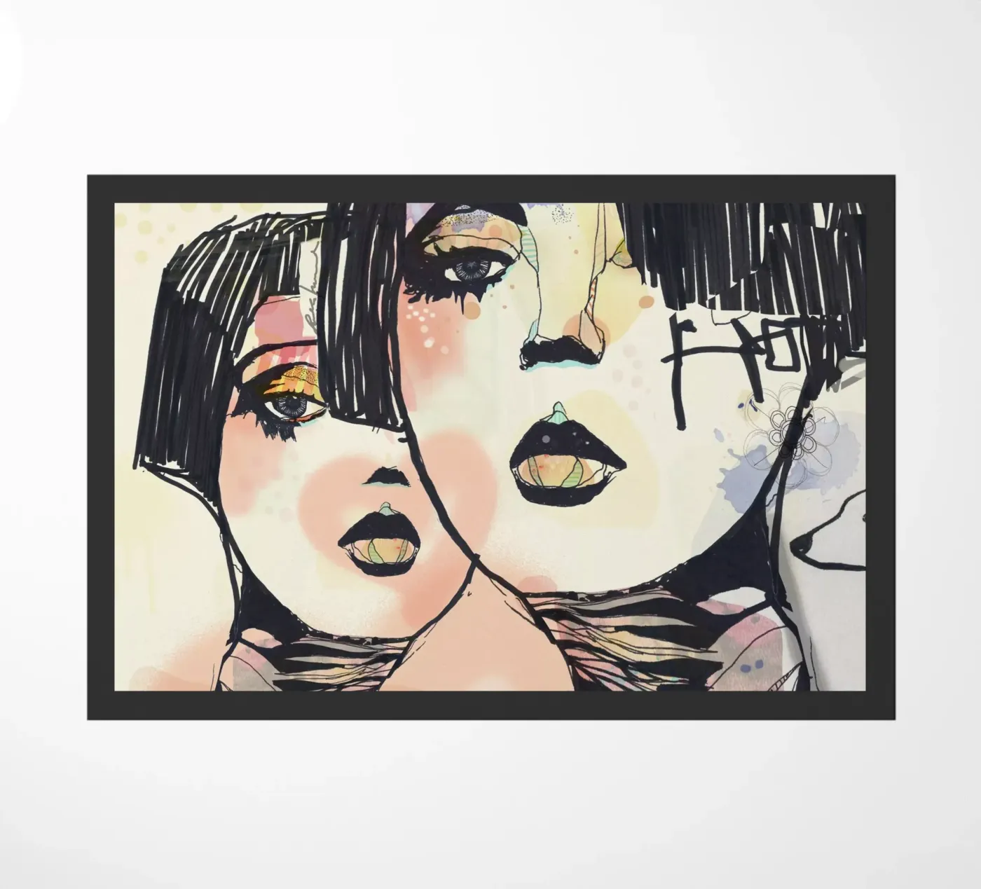 mind against doormat by k i m