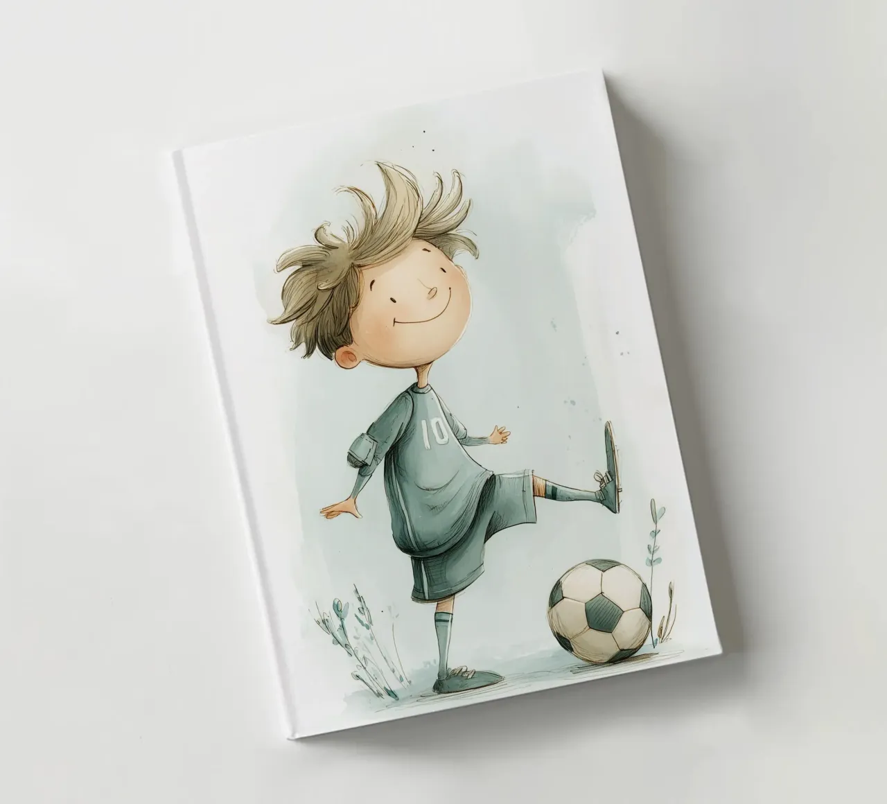 Poster di un piccolo calciatore per la cameretta di un bambino diario da Kid’s Dream