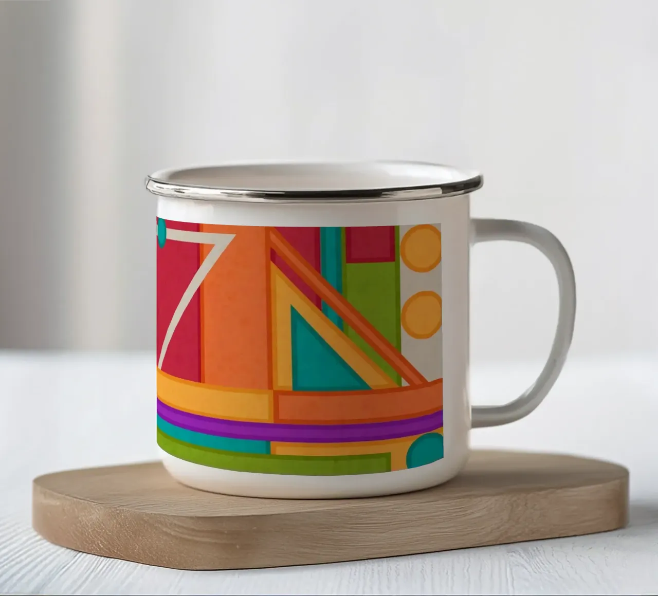 Sail tazza in smalto da shellybremmer