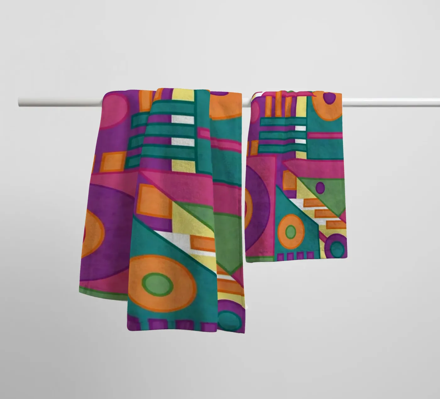 BUILD 2 towel by shellybremmer
