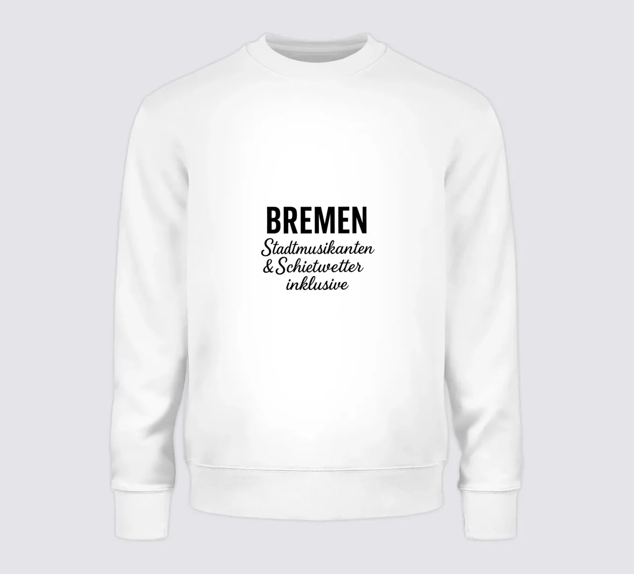 Brema - Musicisti della città e tempo atmosferico incluso felpa da Fies&Fein