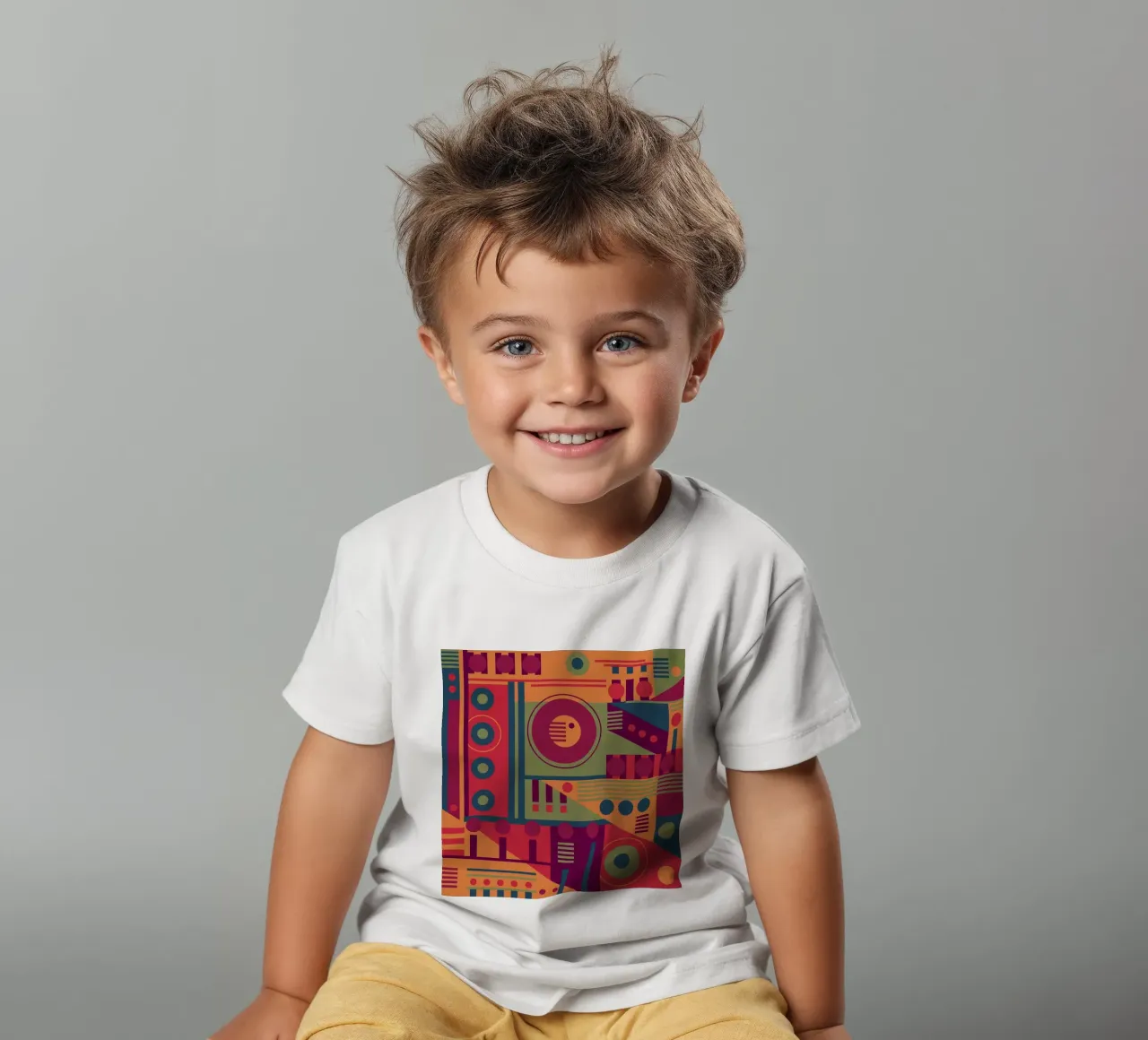 Fluctuation t-shirt bambini da shellybremmer
