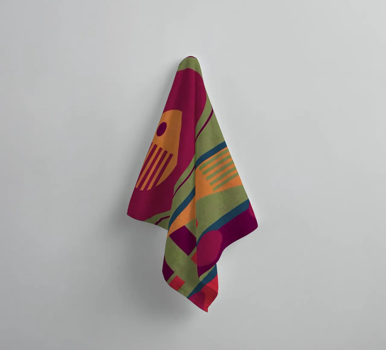 Fluctuation towel by shellybremmer