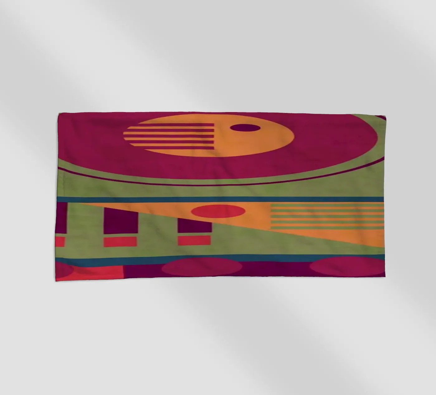 Fluctuation strandhanddoek van shellybremmer