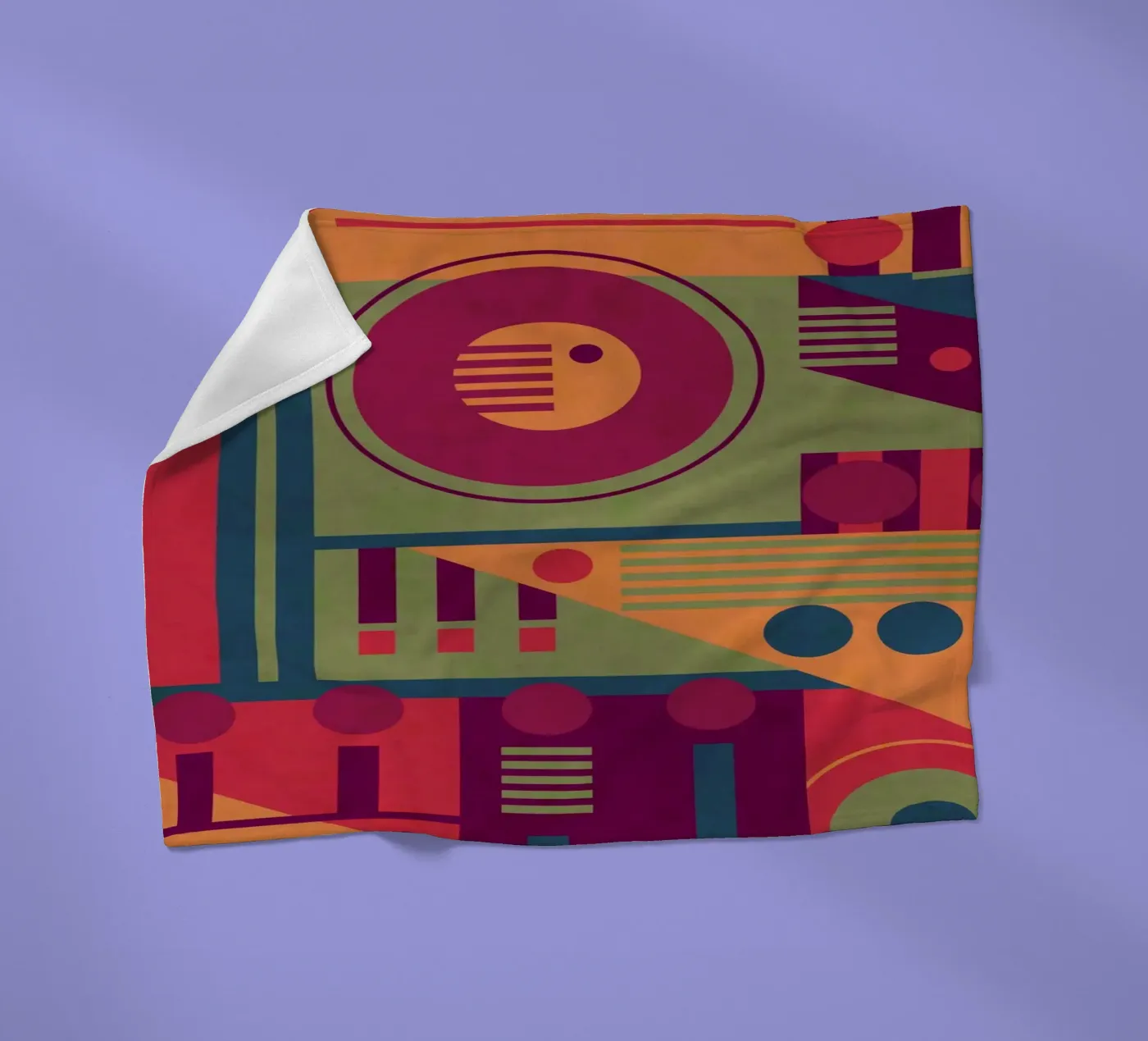 Fluctuation Fleecedecke von shellybremmer