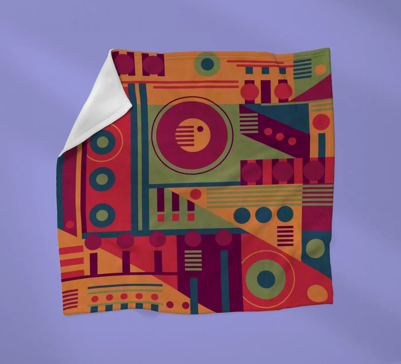 Fluctuation Fleecedecke von shellybremmer