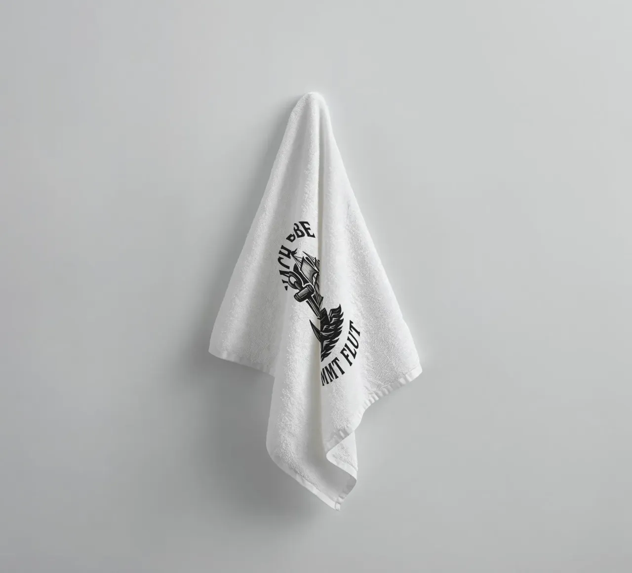 After low tide comes high tide - Rustic sailor design towel by Fies&Fein