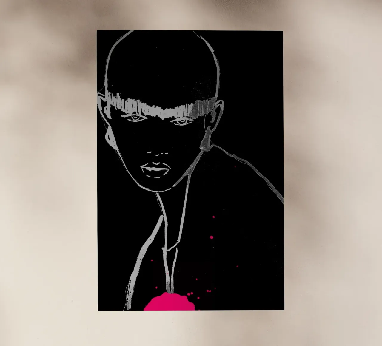 bianco e nero pellicola backlit da k i m