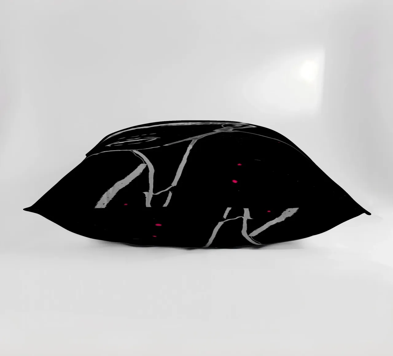 weiß und schwarz Kissen von k i m