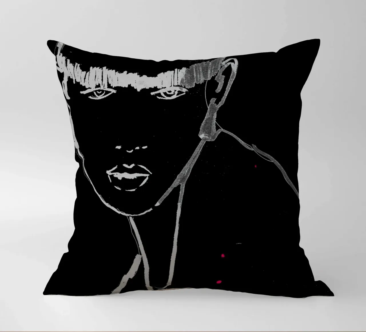 bianco e nero cuscino da k i m