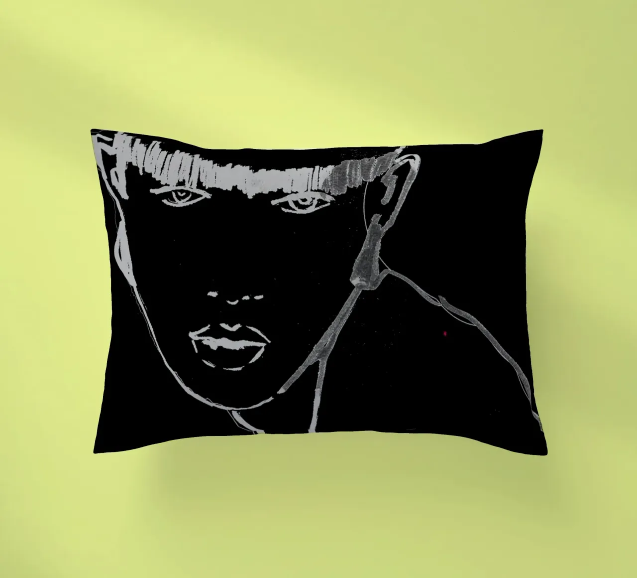 bianco e nero cuscino da k i m