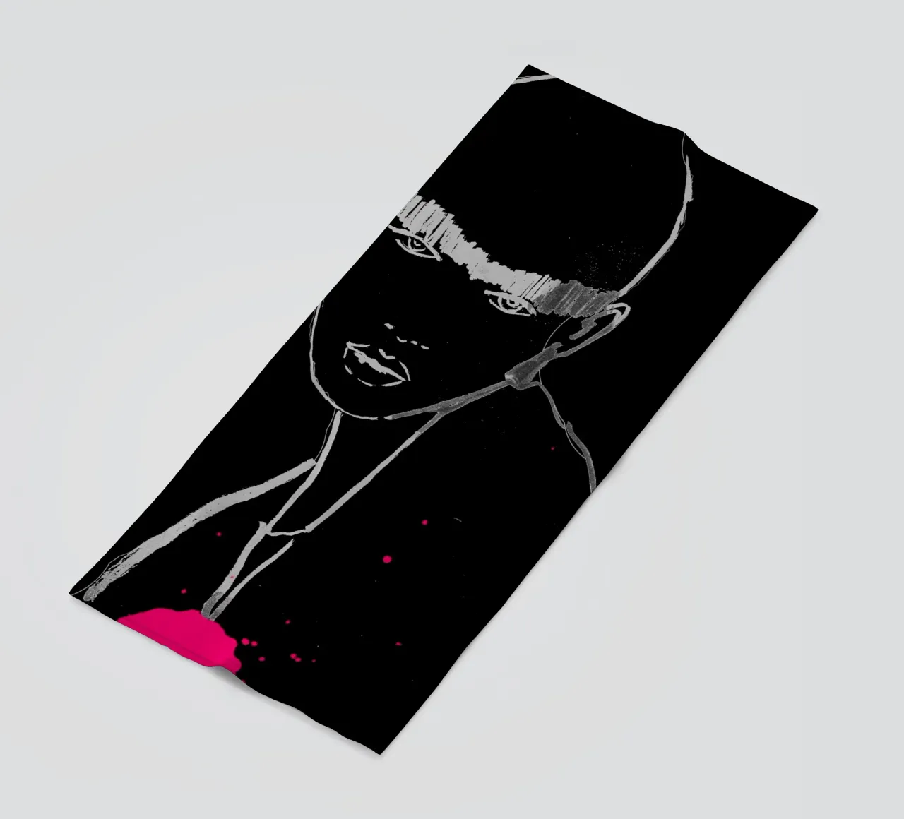 bianco e nero telo mare da k i m