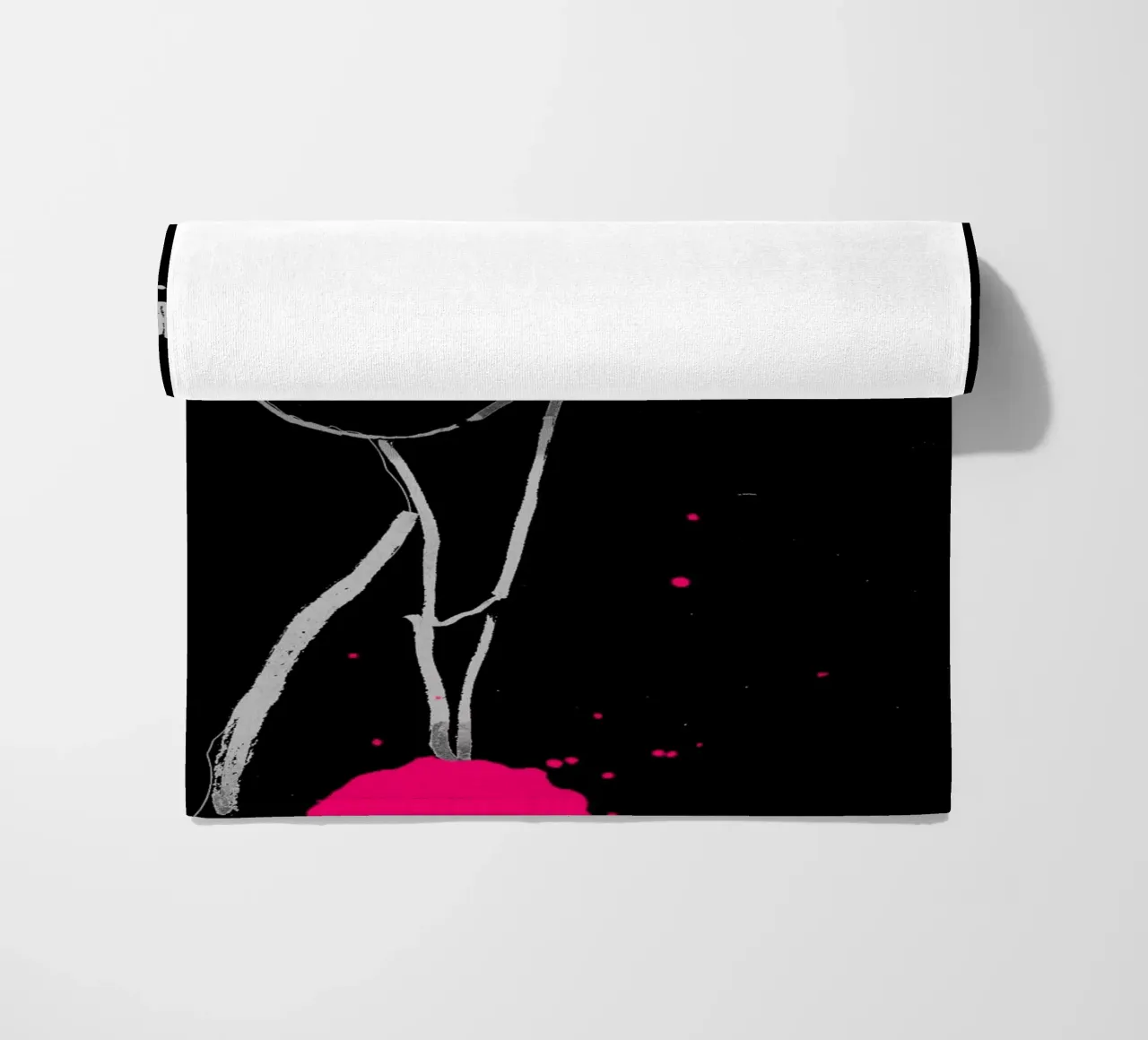 bianco e nero telo mare da k i m