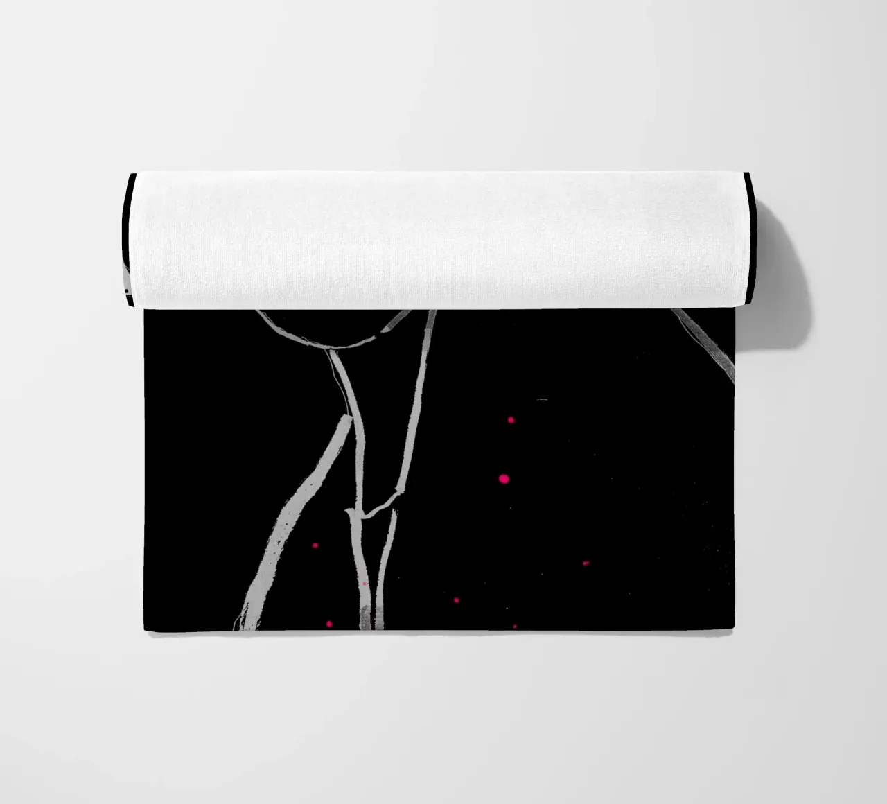 bianco e nero telo mare da k i m