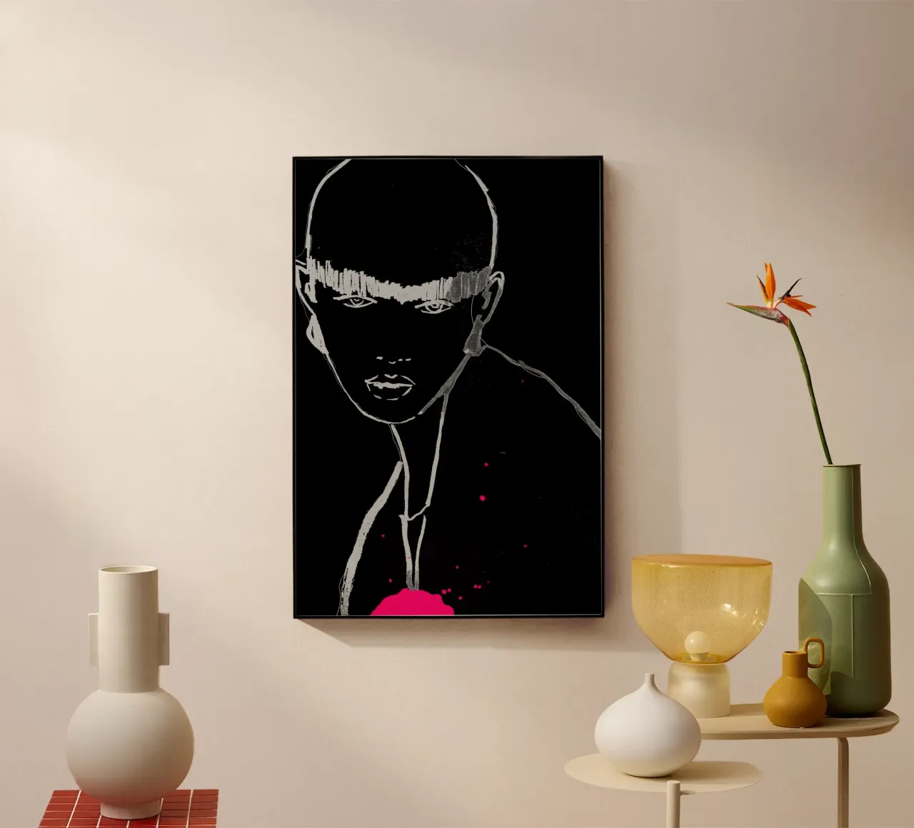 bianco e nero plexiglass da k i m