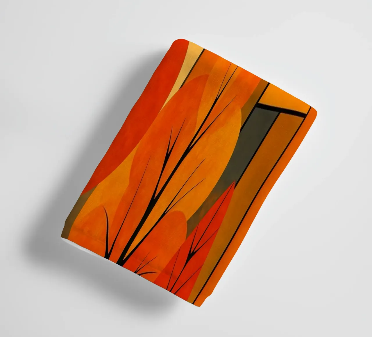 Bauhaus Architecture In Autumn towel by ARTOMATIC
