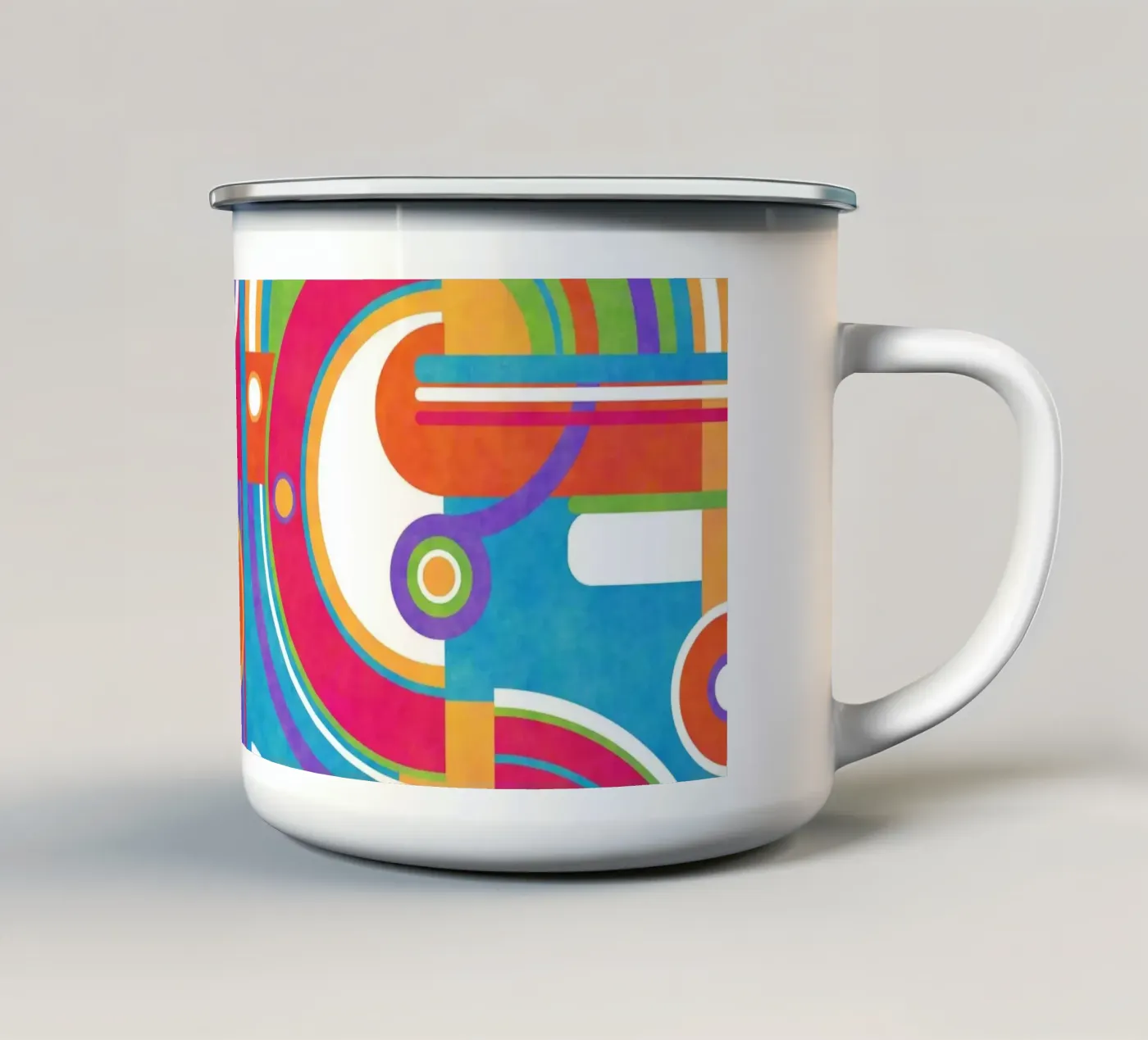 Vent enamel mug by shellybremmer