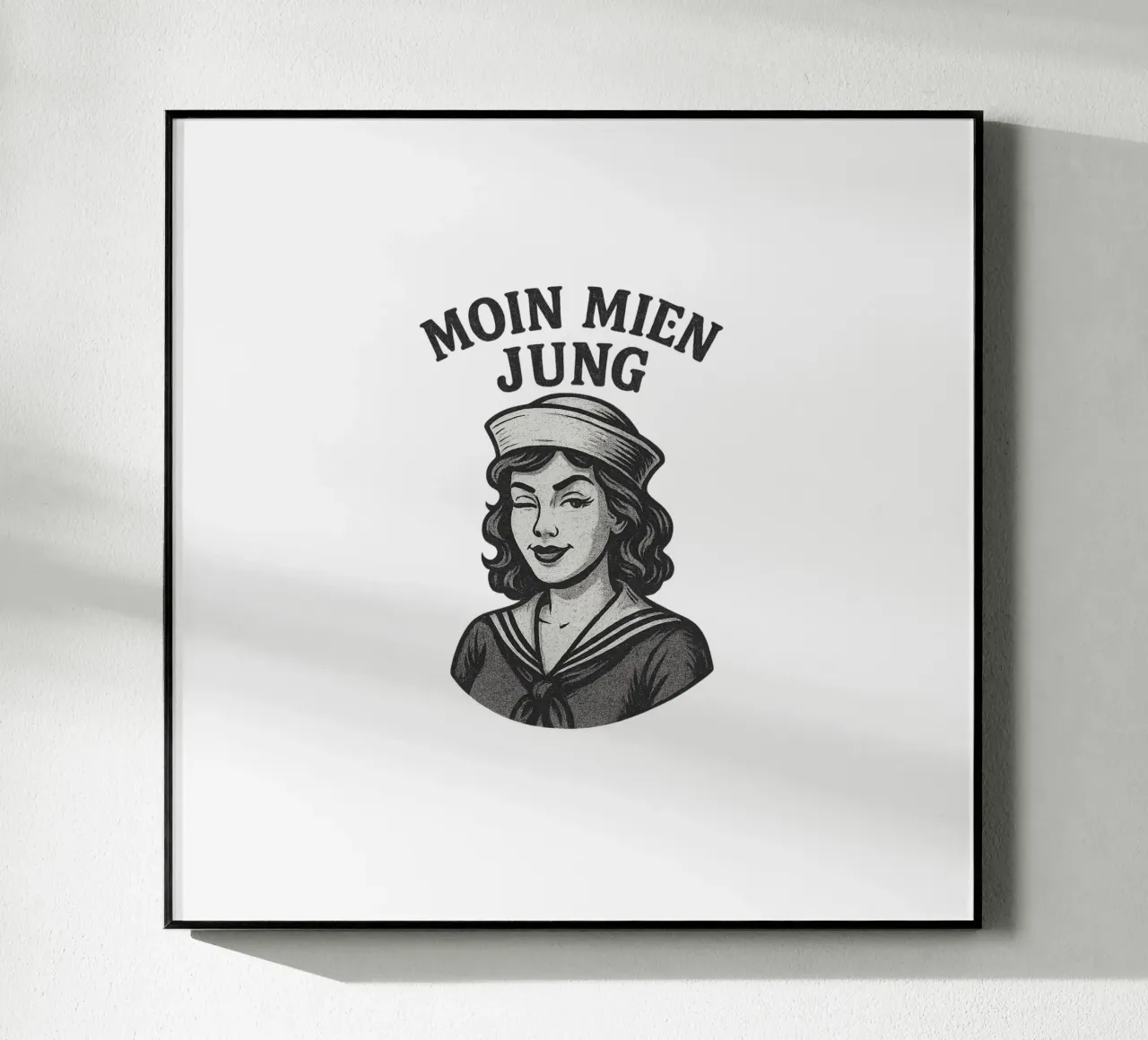 Moin mien Jung - Marinaio sfrontato in un look marittimo retrò plexiglass da Fies&Fein