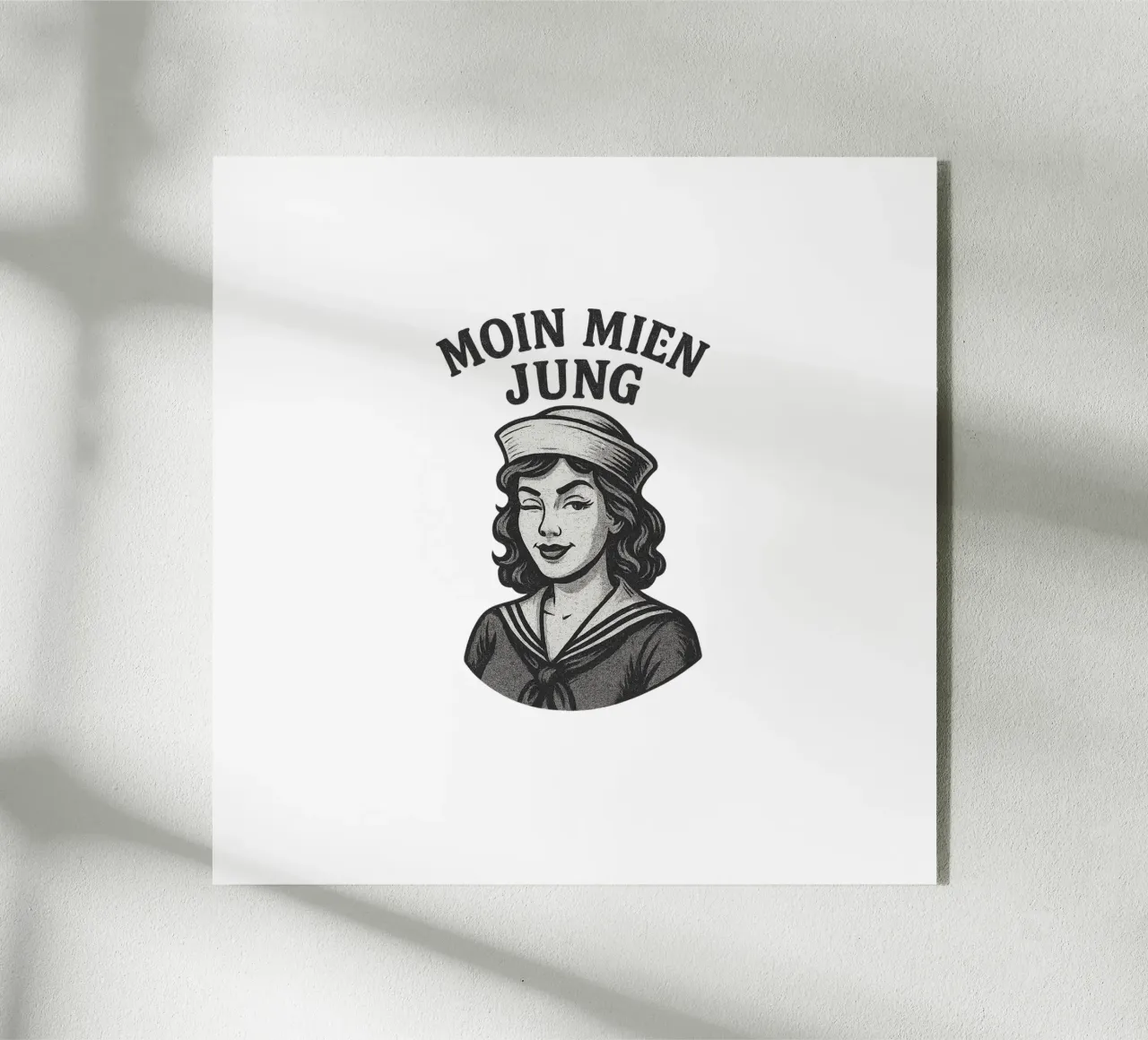 Moin mien Jung - Marinaio sfrontato in un look marittimo retrò plexiglass da Fies&Fein