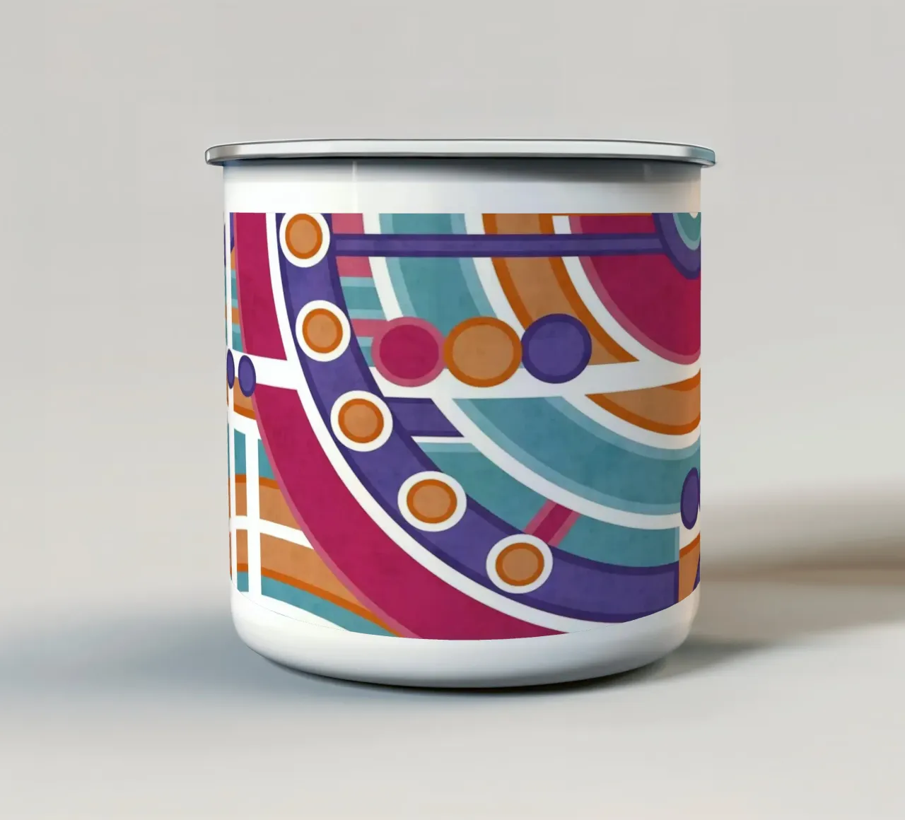 April tazza in smalto da shellybremmer