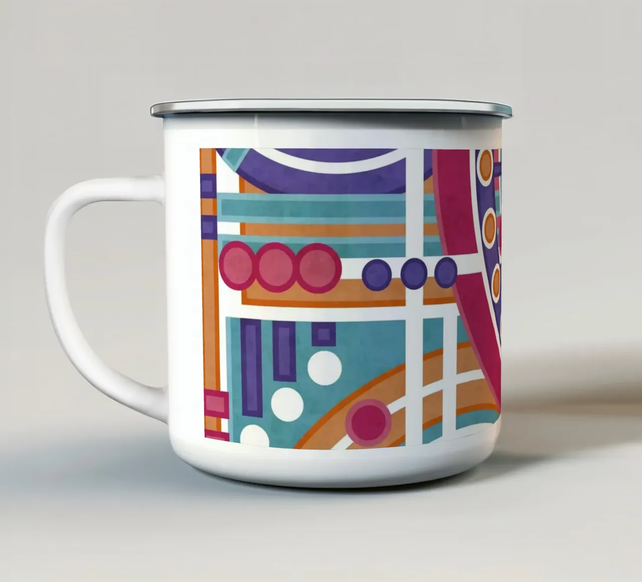 April tazza in smalto da shellybremmer