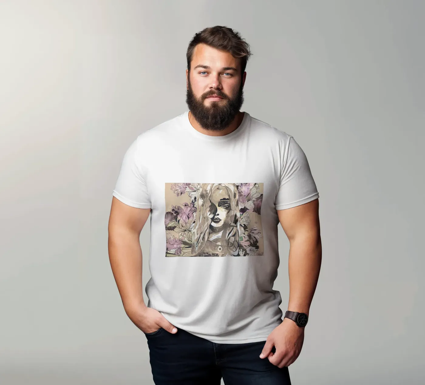 botanic t-shirt by k i m