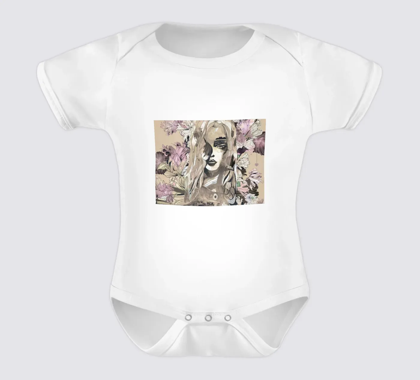 botanic Kurzarm Babybody von k i m