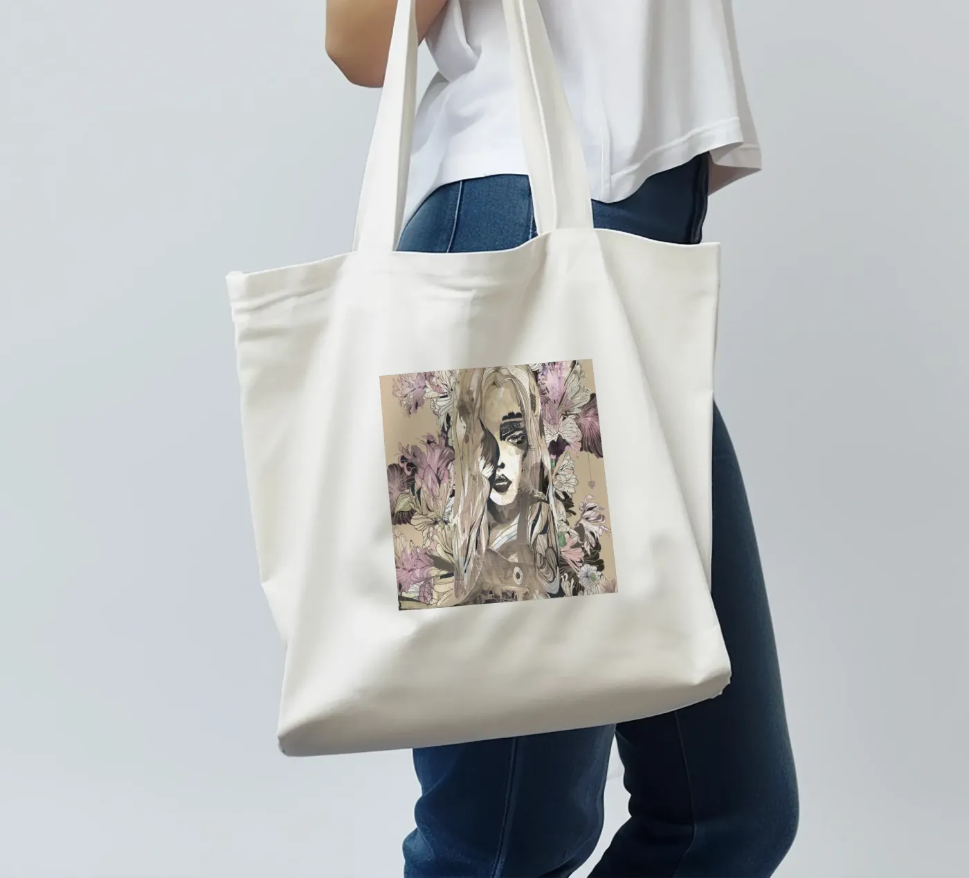 botanic tote bag by k i m