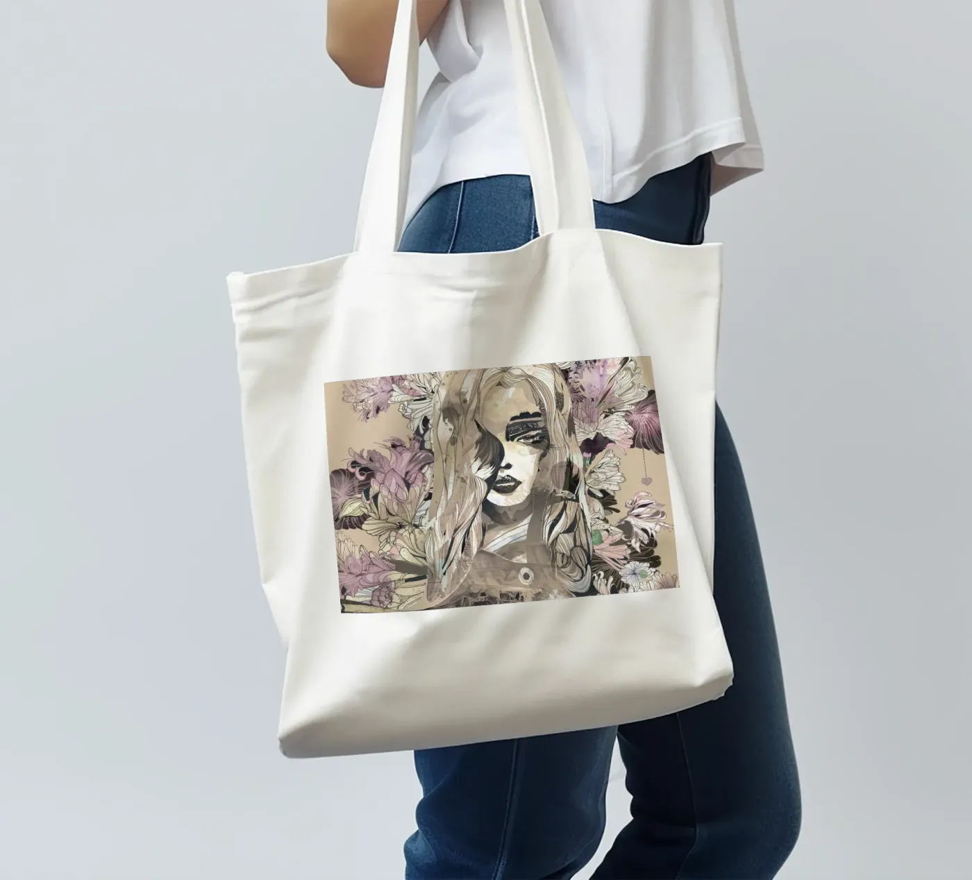 botanic tote bag by k i m