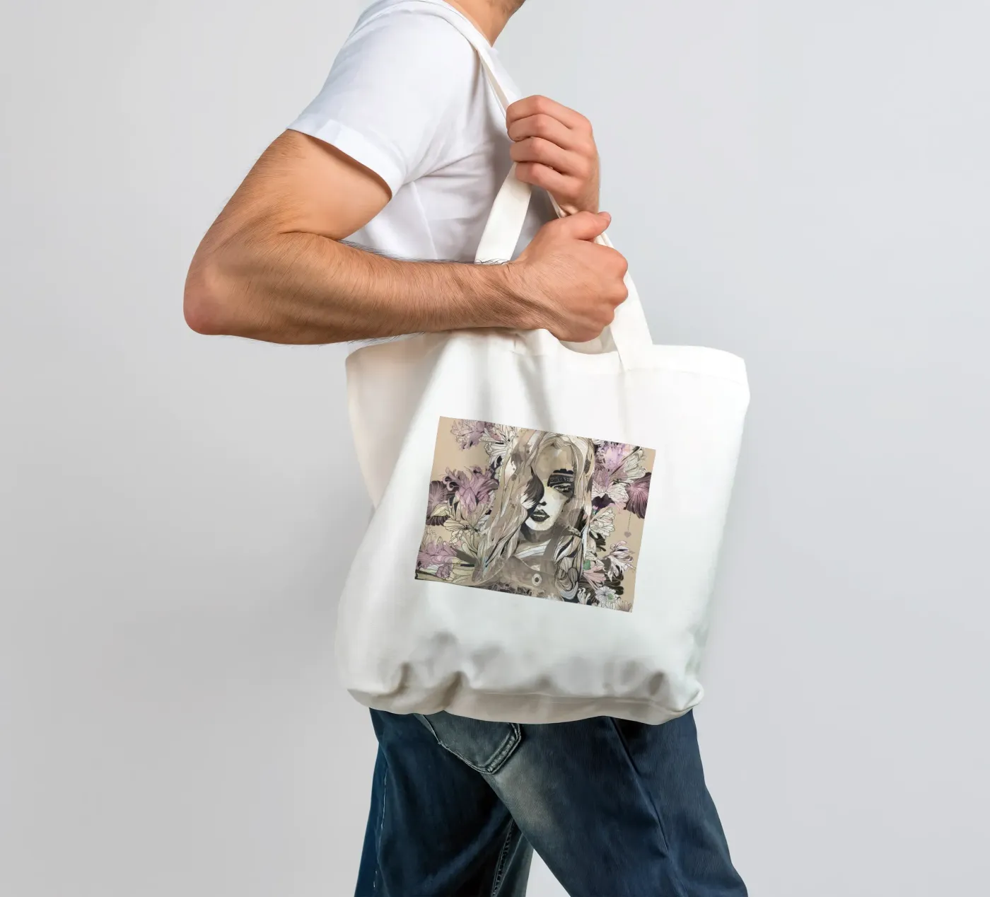 botanic tote bag by k i m