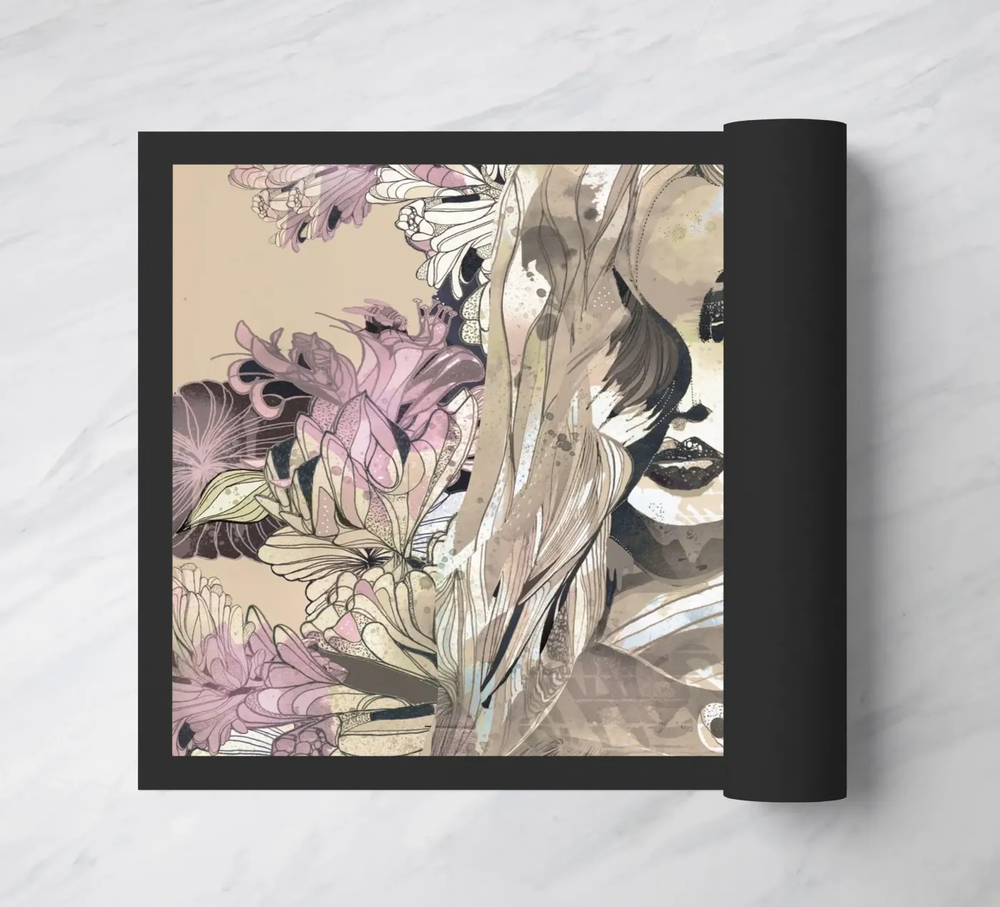 botanisch deurmat van k i m