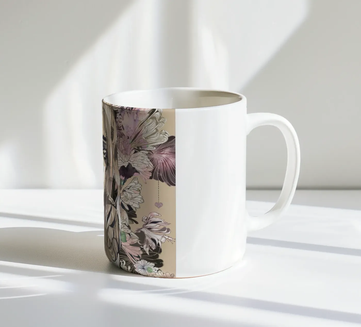 botanic ceramic mug by k i m