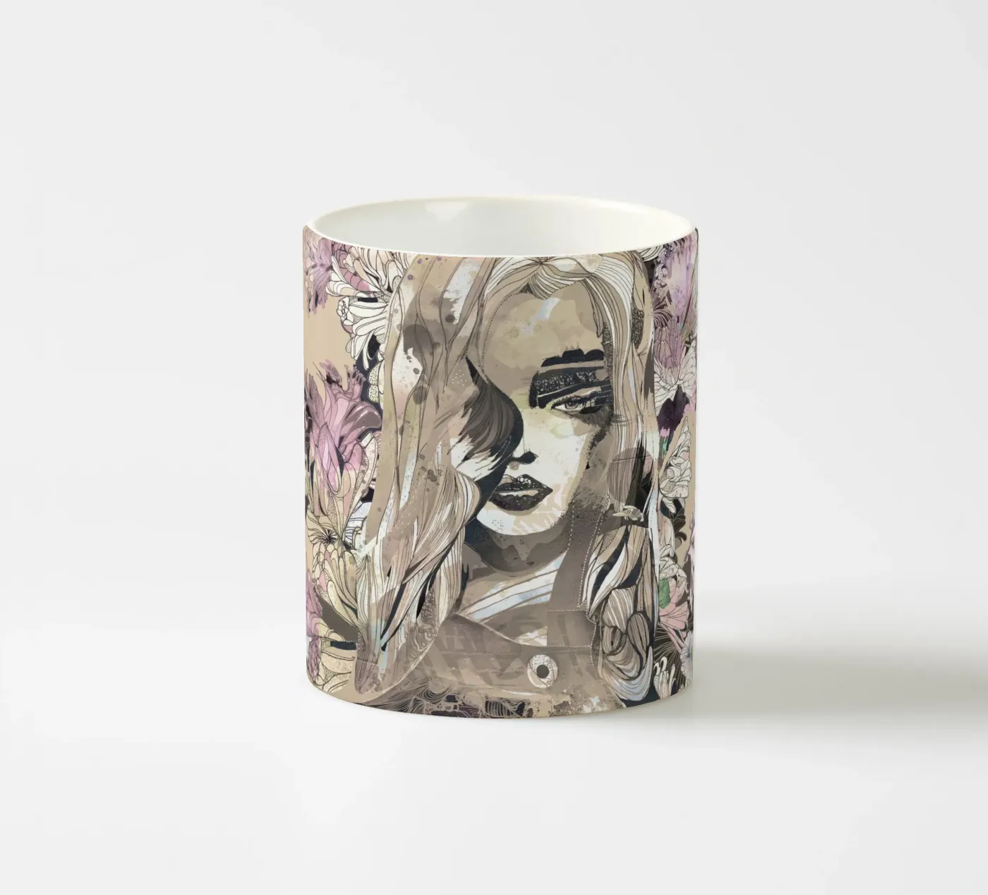 botanic ceramic mug by k i m