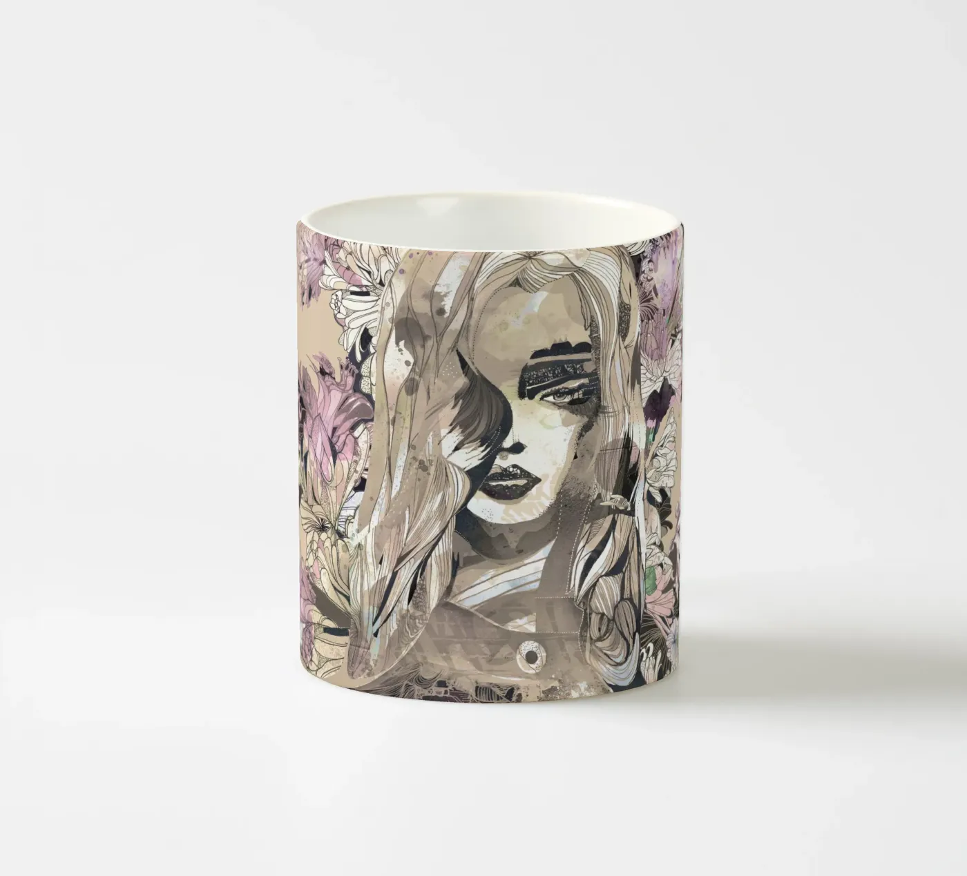 botanic ceramic mug by k i m