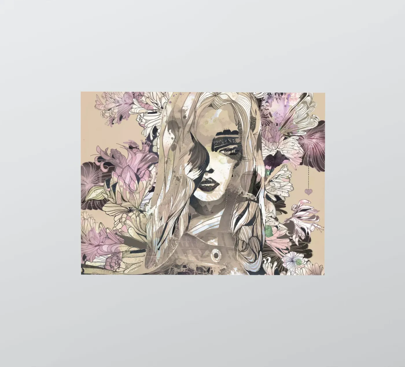 botanisch Sticker von k i m