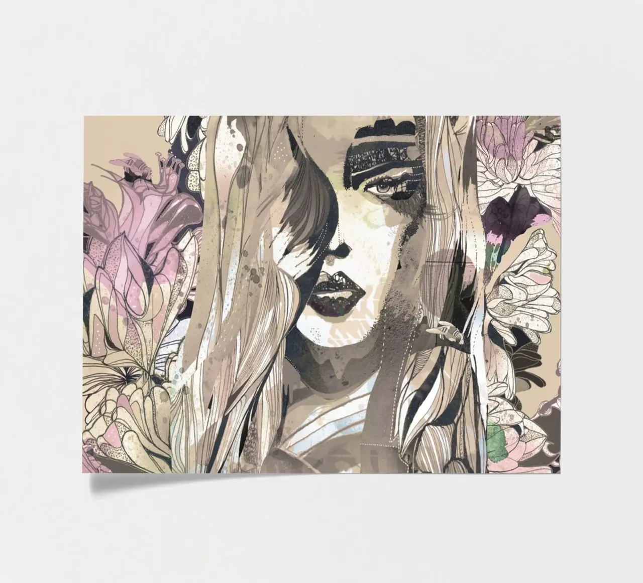 botanic sticker sheet by k i m