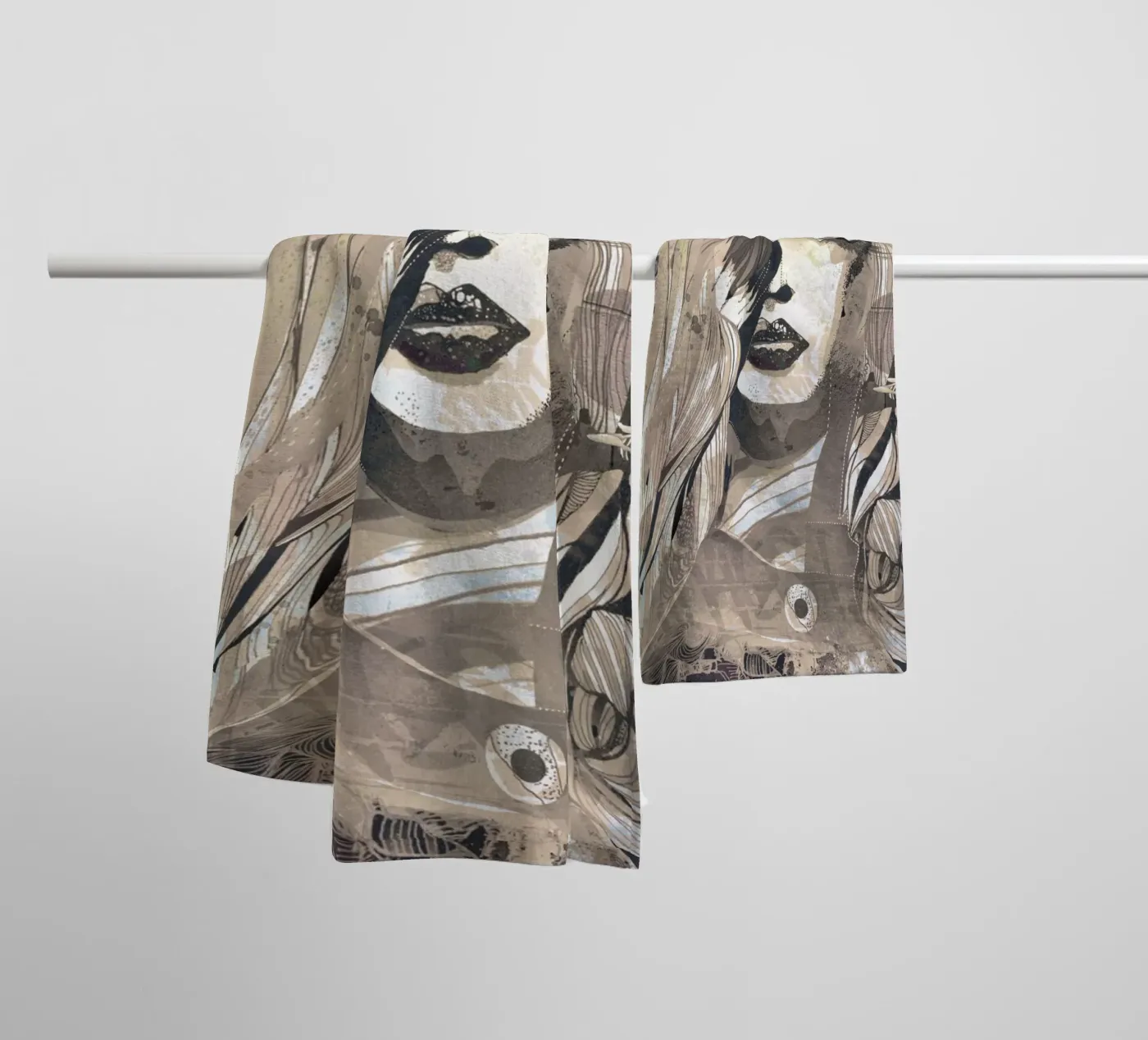botanisch Handtuch von k i m