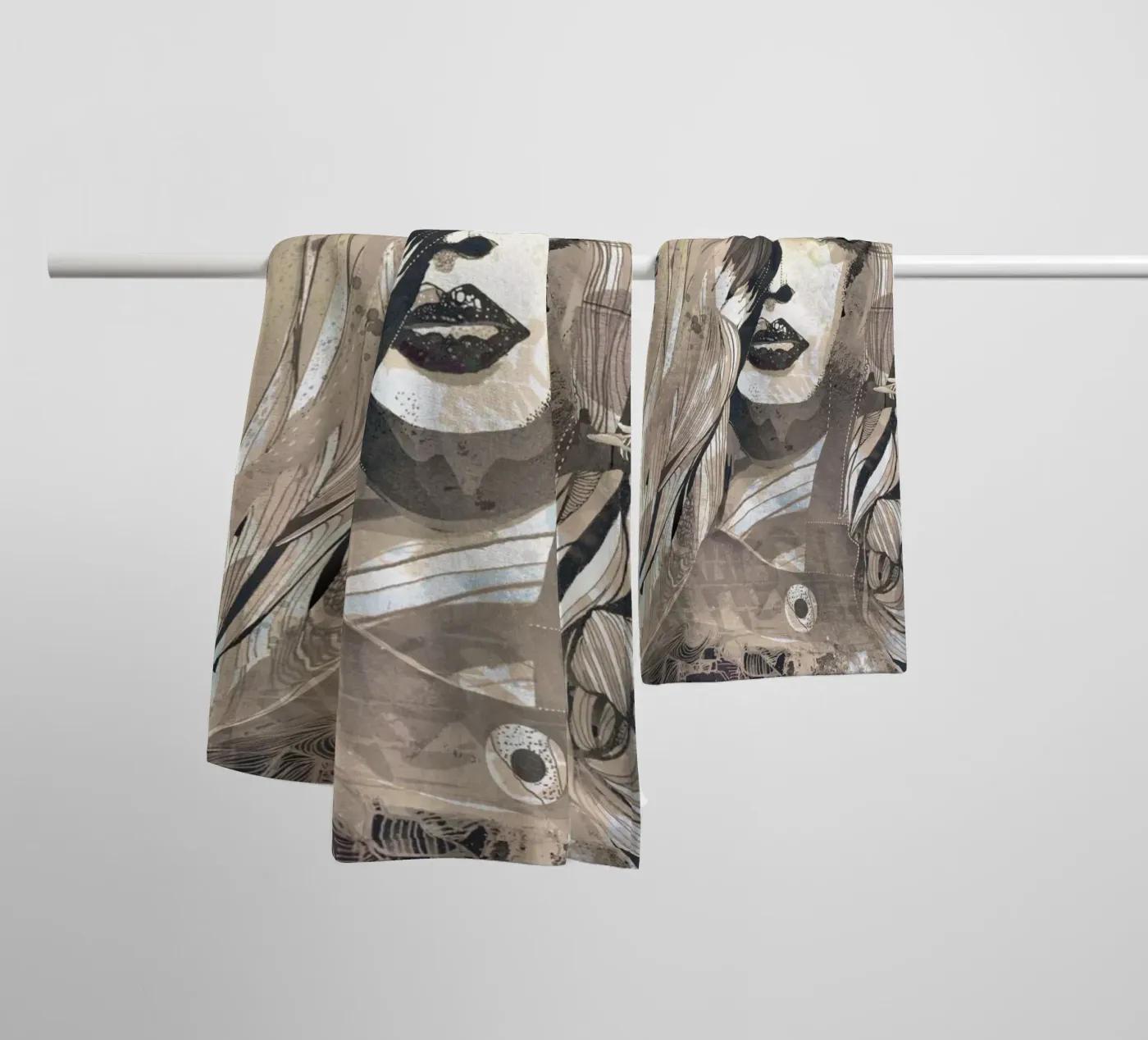 botanisch Handtuch von k i m